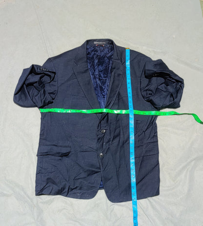Tommy Hilfiger Men Cotton Blue Coat M