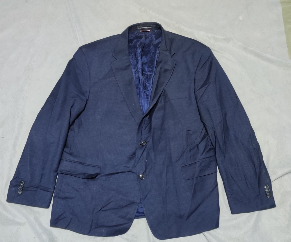 Tommy Hilfiger Men Cotton Blue Coat M