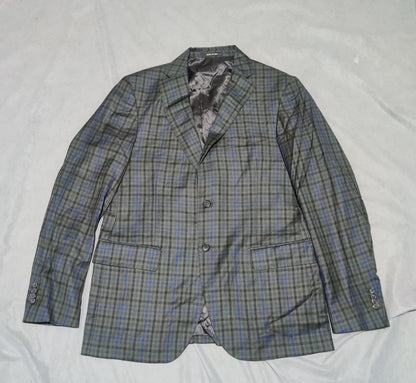 Loro Piana Men Cotton Green Coat M