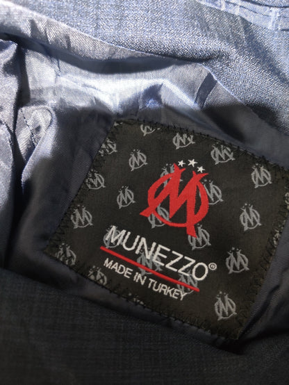 Munezzo Men Cotton Blue Coat S