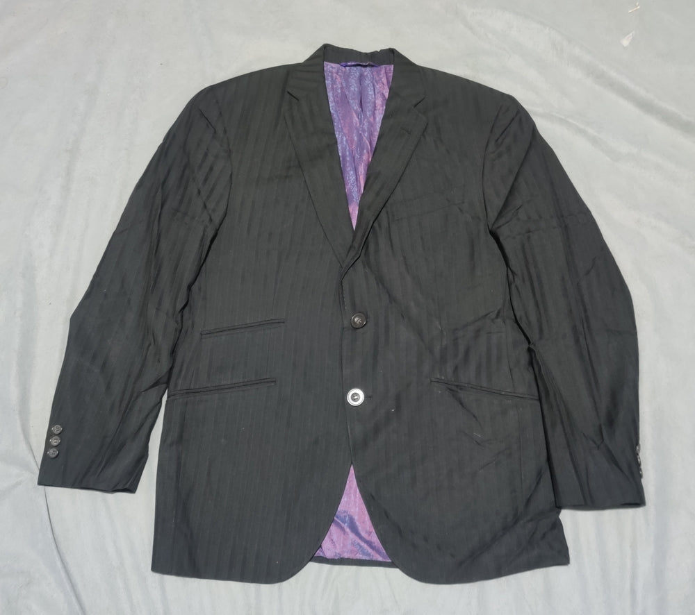 Ted Baker London Men Cotton Black Coat M
