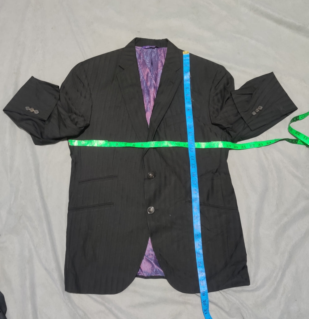 Ted Baker London Men Cotton Black Coat M