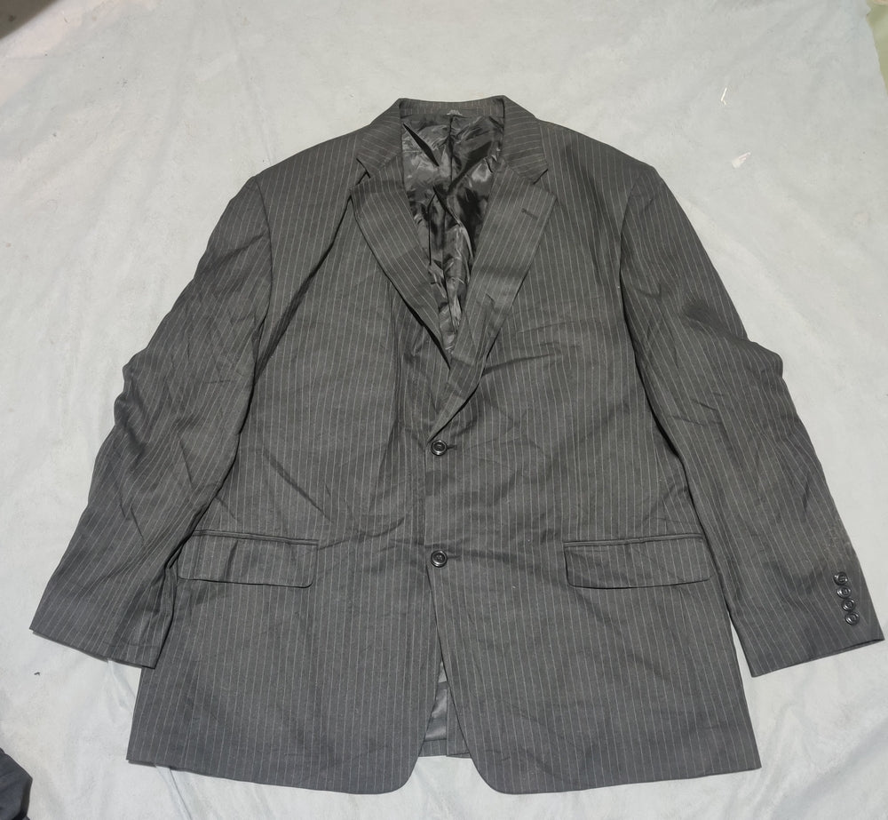 Haggar Men Cotton Black Coat L