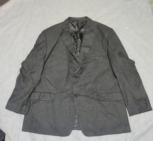 Haggar Men Cotton Black Coat L