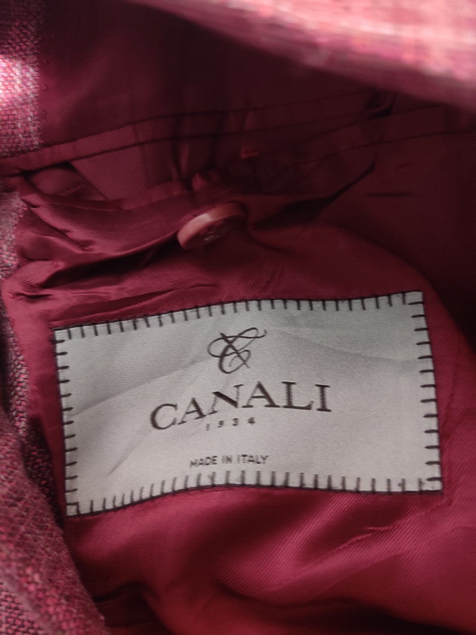 Canali Men Cotton Mahron Coat M