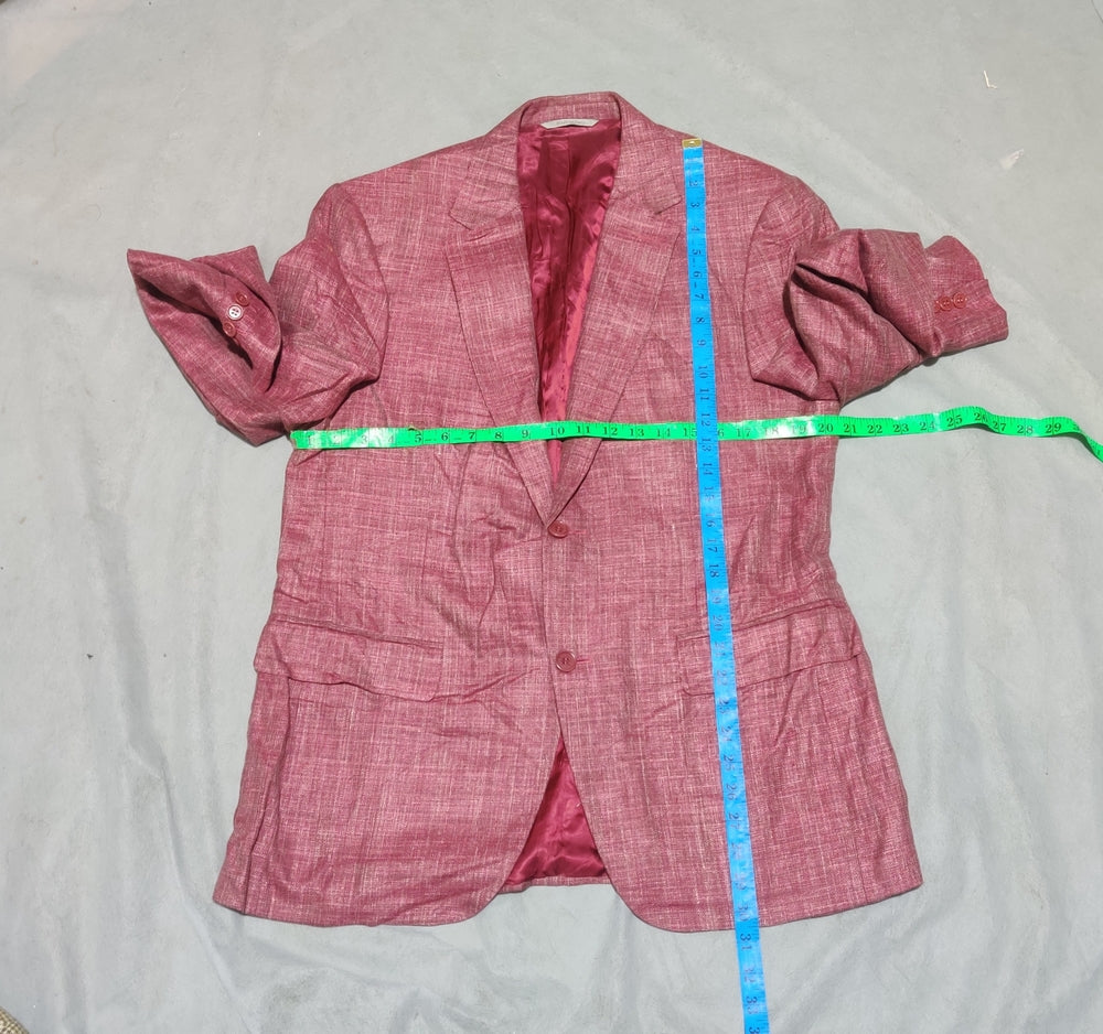 Canali Men Cotton Mahron Coat M