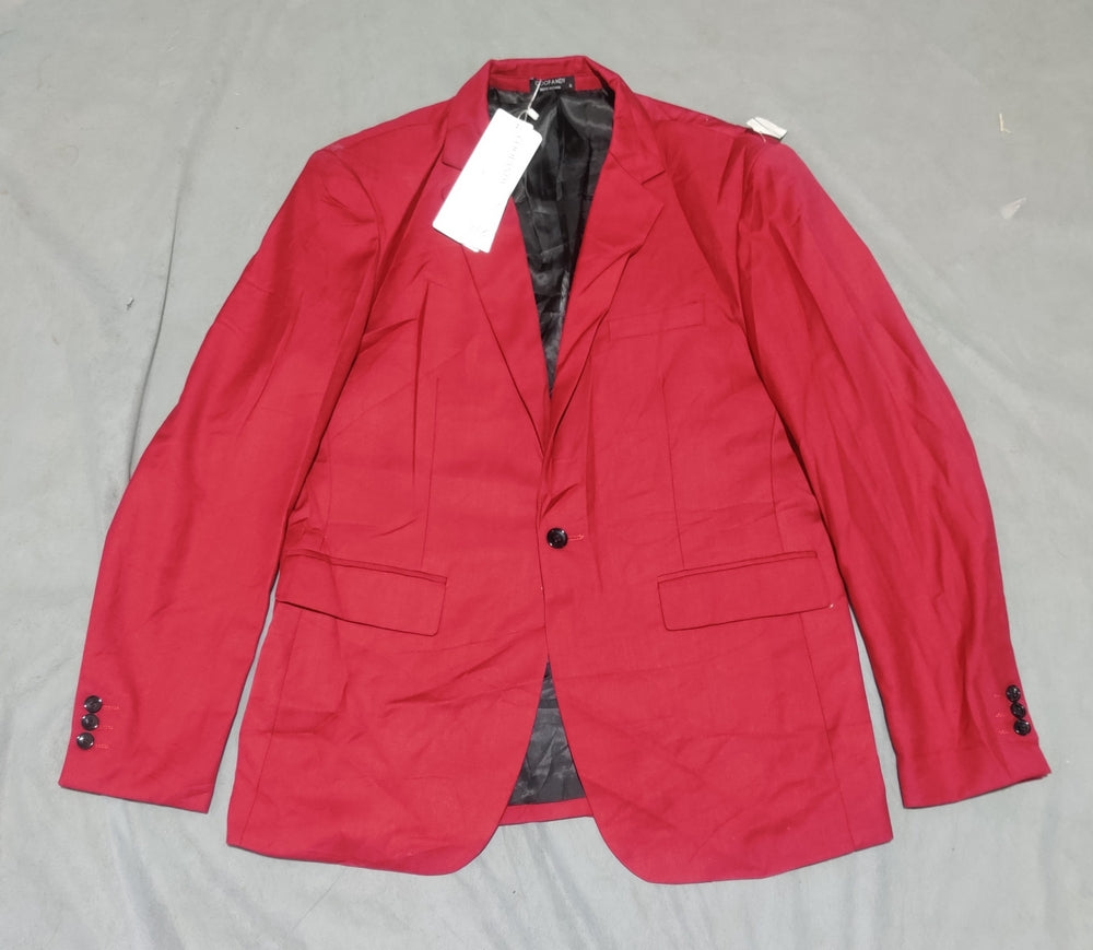 Coofandy Men Cotton Red Coat S