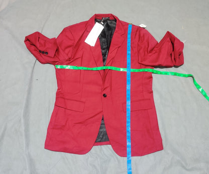 Coofandy Men Cotton Red Coat S
