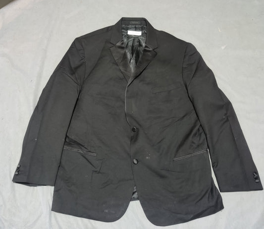 Calvin Klein Men Cotton Black Coat L