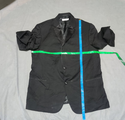 Calvin Klein Men Cotton Black Coat L