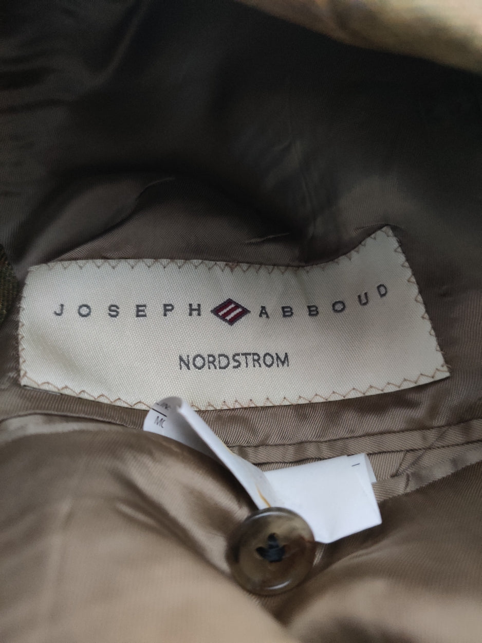 Joseph Abboud Men Cotton Brown Coat M