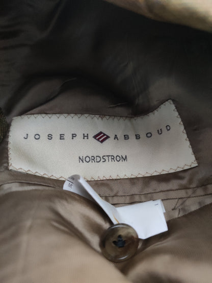 Joseph Abboud Men Cotton Brown Coat M