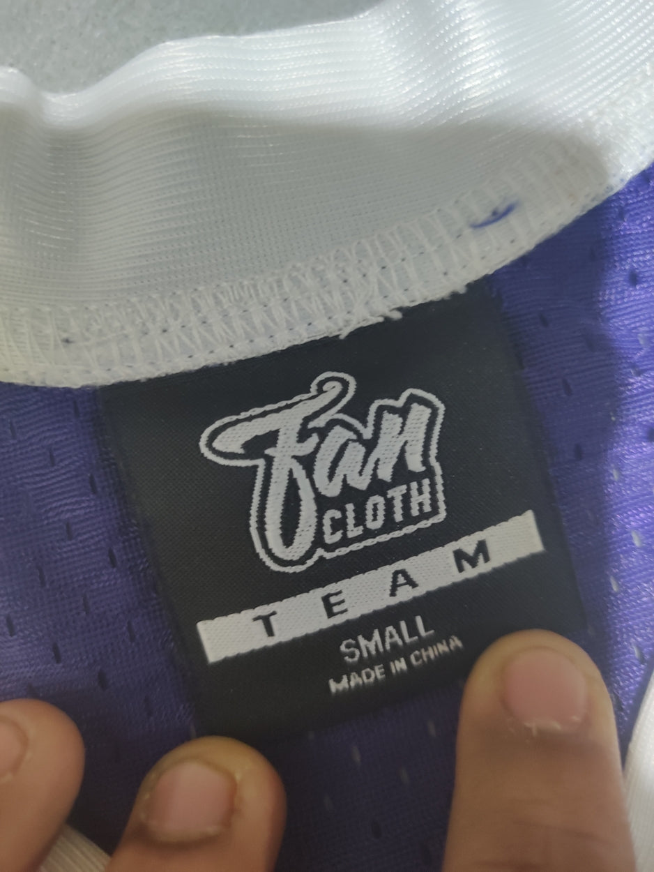Fan Cloth Men Sport Purple T Shirt S