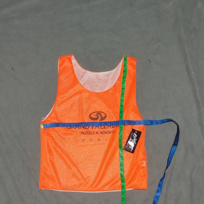 Exist Men Sport Orange Vest T Shirt L
