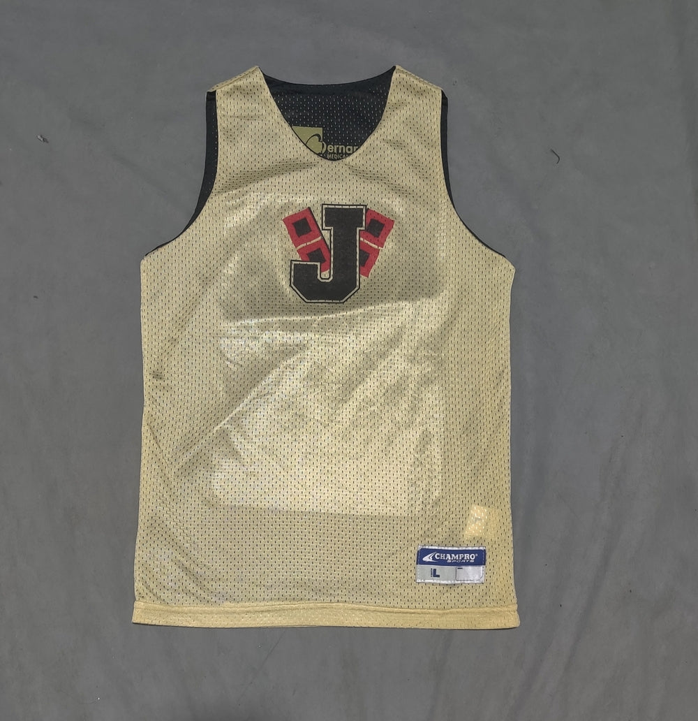 Campro Men Sport Cream Vest T Shirt 2 in 1 L