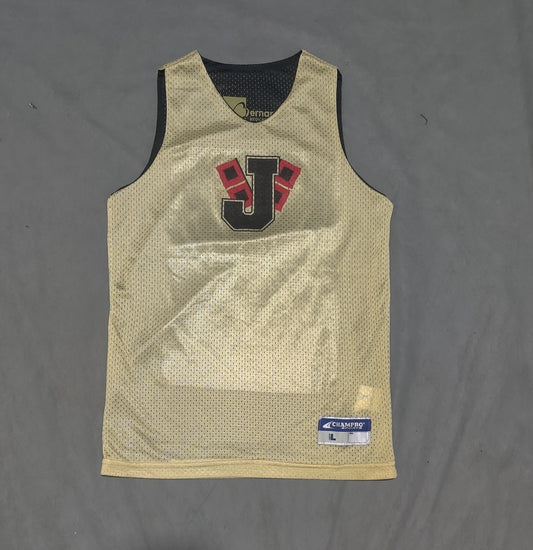 Campro Men Sport Cream Vest T Shirt 2 in 1 L
