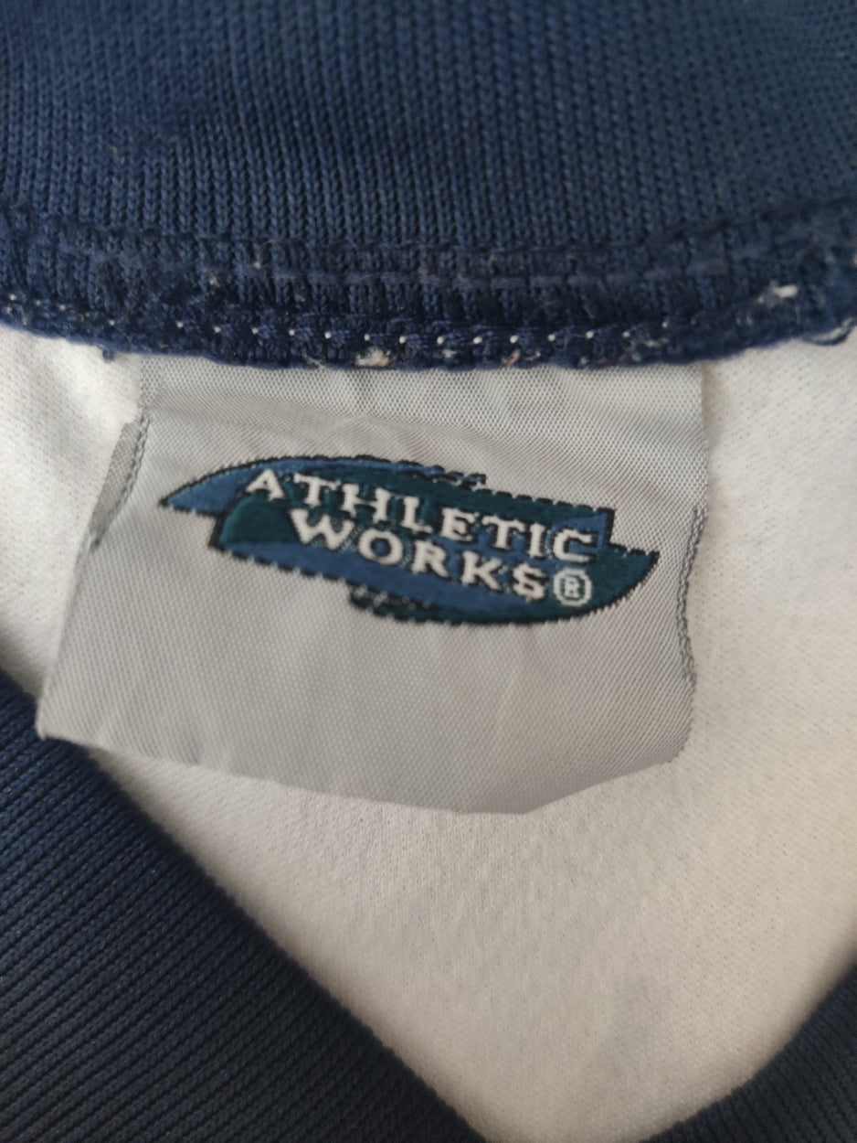 Athletic Works Men Sport Blue T Shirt S