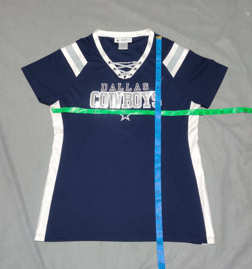 Dallas Cowboys Women Sport Blue T Shirt 2XL
