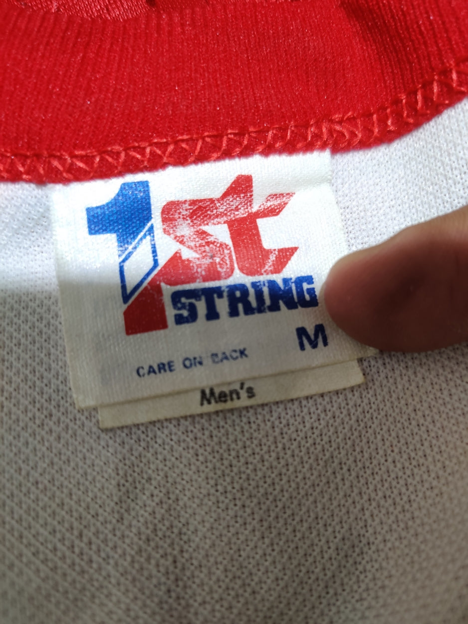 1st String Men Sport Red T Shirt M