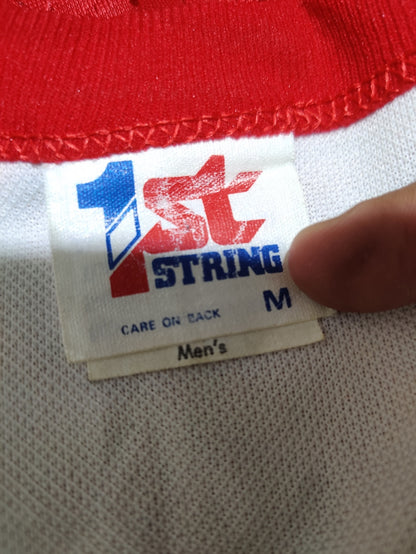 1st String Men Sport Red T Shirt M