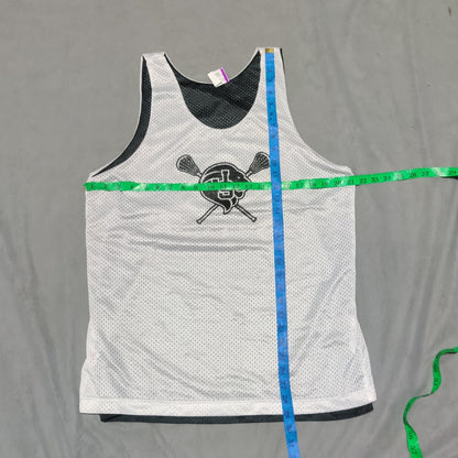 A4 Men Sport White Vest T Shirt S
