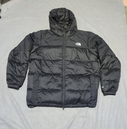 The North Face Men Hooded Puffer Black Jacket