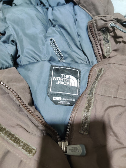 The North face Women Puffer Brown Jacket