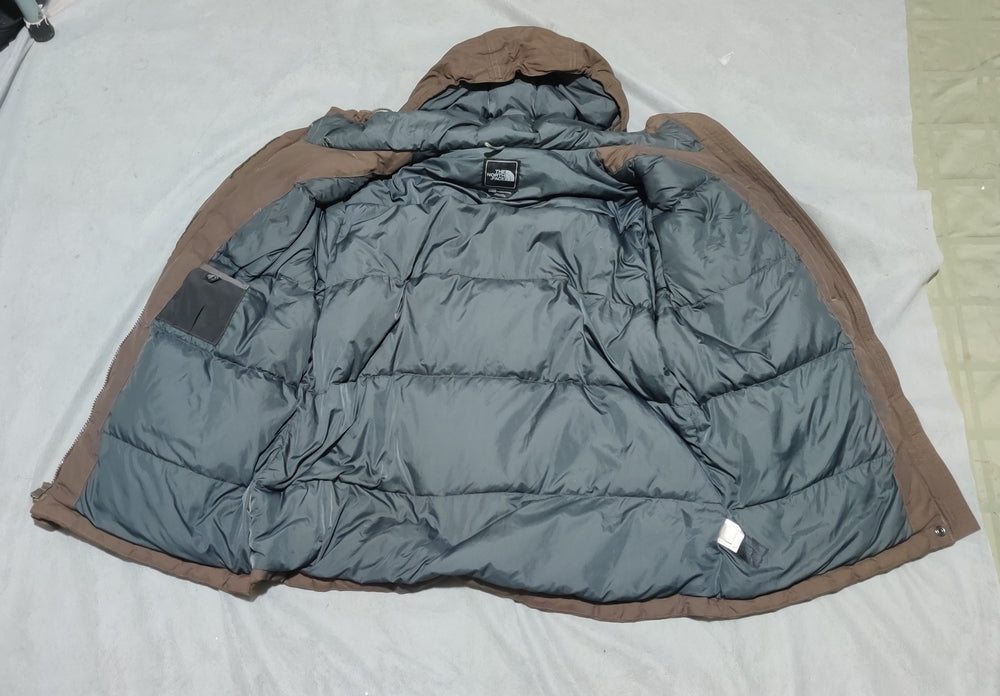 The North face Women Puffer Brown Jacket