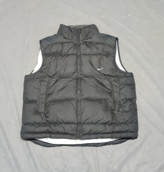 Nike Men Puffer Gray Vest Jacket