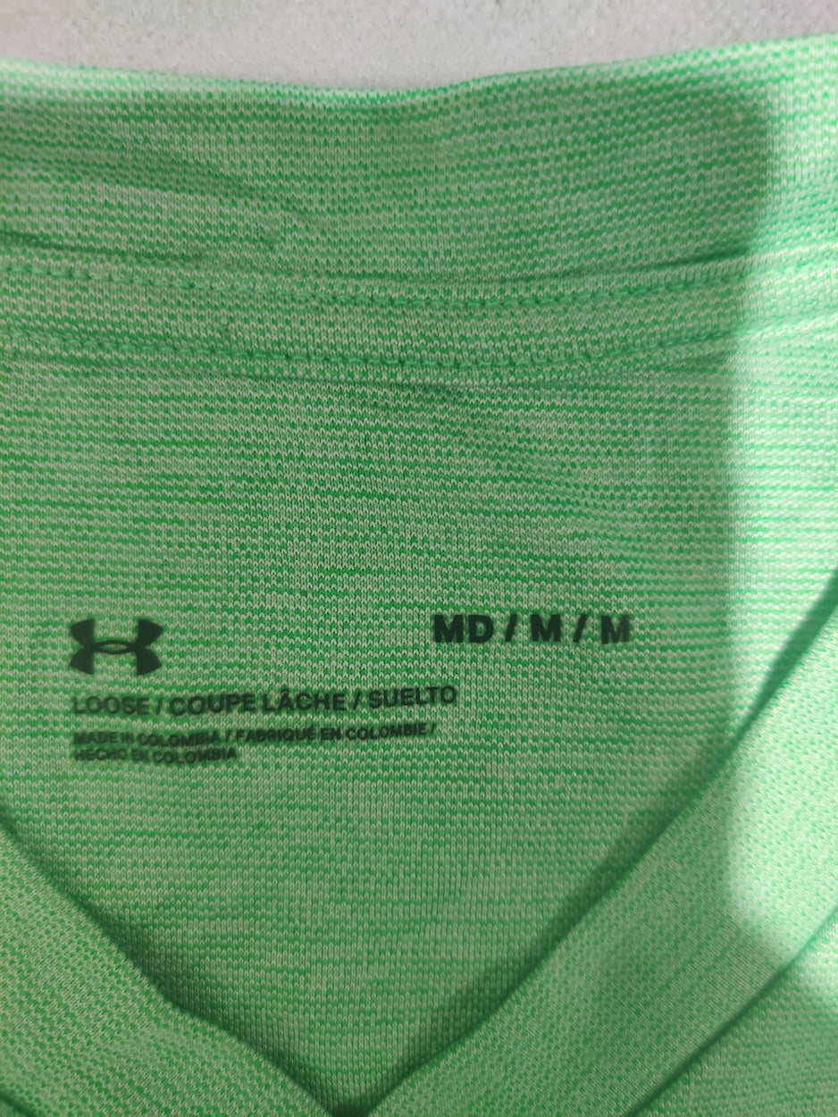 Under Armour Men Sport Green T Shirt M