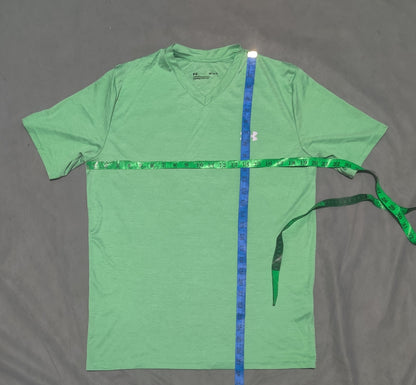 Under Armour Men Sport Green T Shirt M