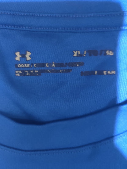 Under Armour Men Sport Blue T Shirt XL