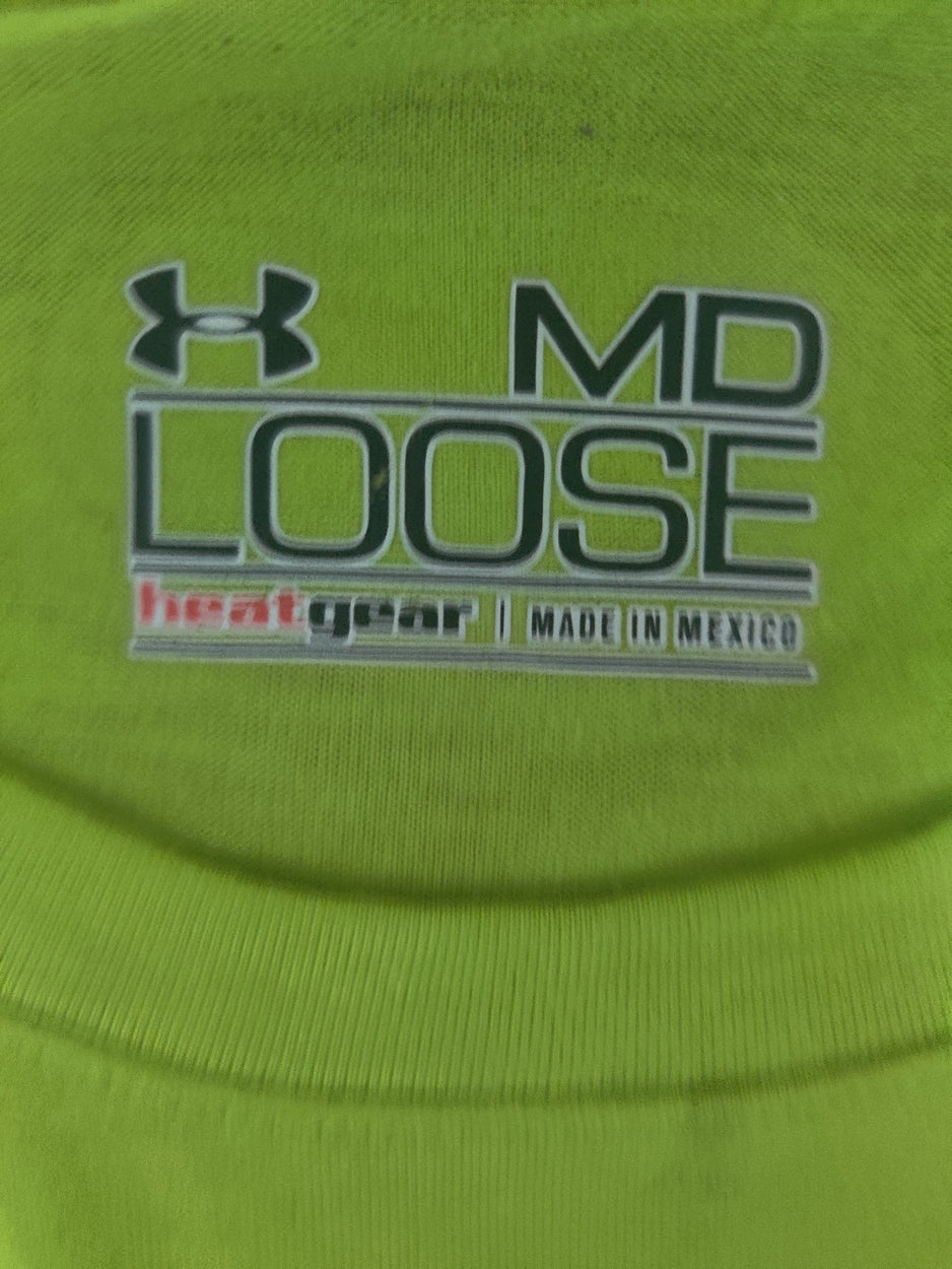 Under Armour Men Sport Green T Shirt M