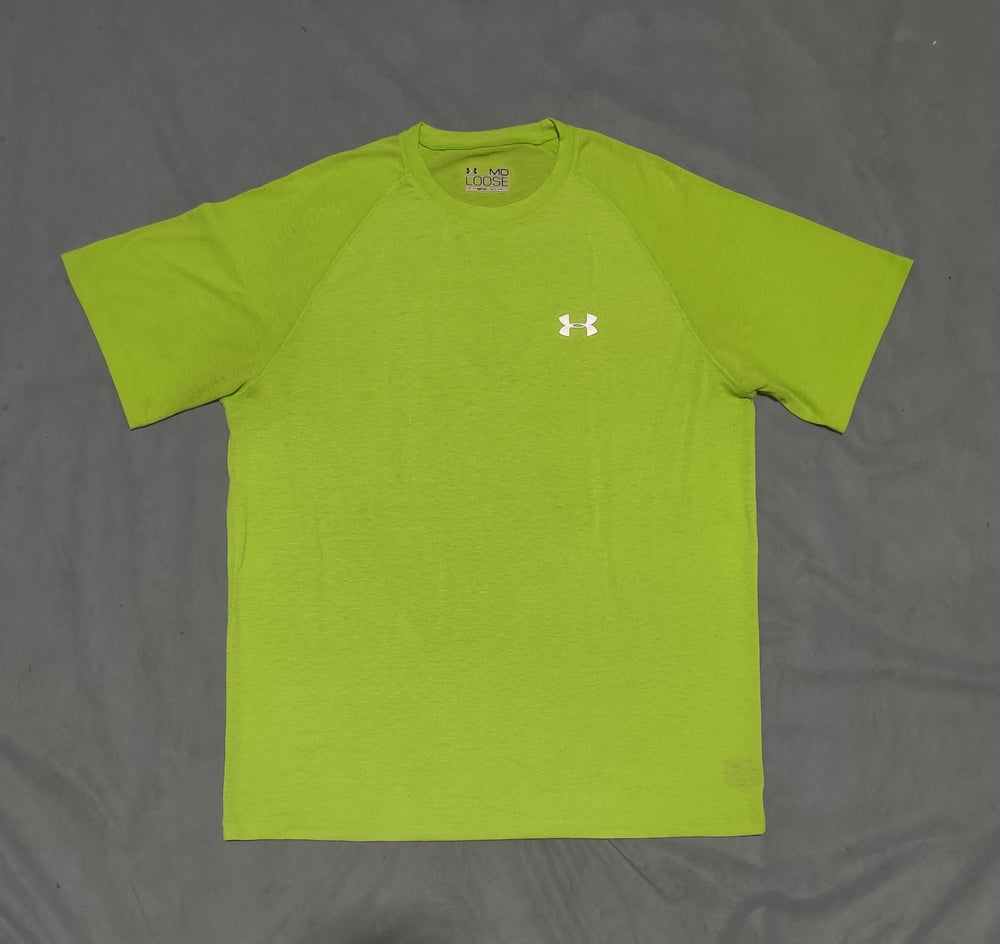 Under Armour Men Sport Green T Shirt M