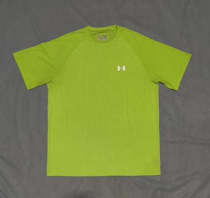 Under Armour Men Sport Green T Shirt M