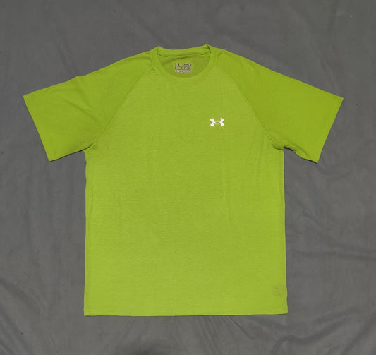Under Armour Men Sport Green T Shirt M