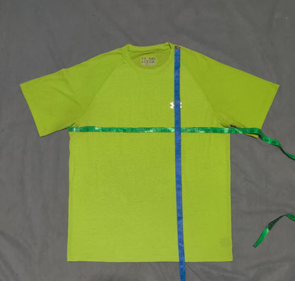 Under Armour Men Sport Green T Shirt M