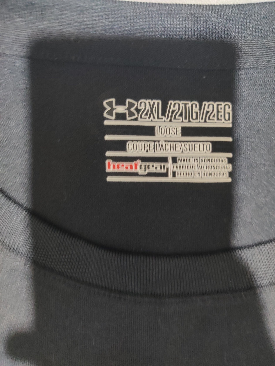 Under Armour Men Sport Black T Shirt 2XL