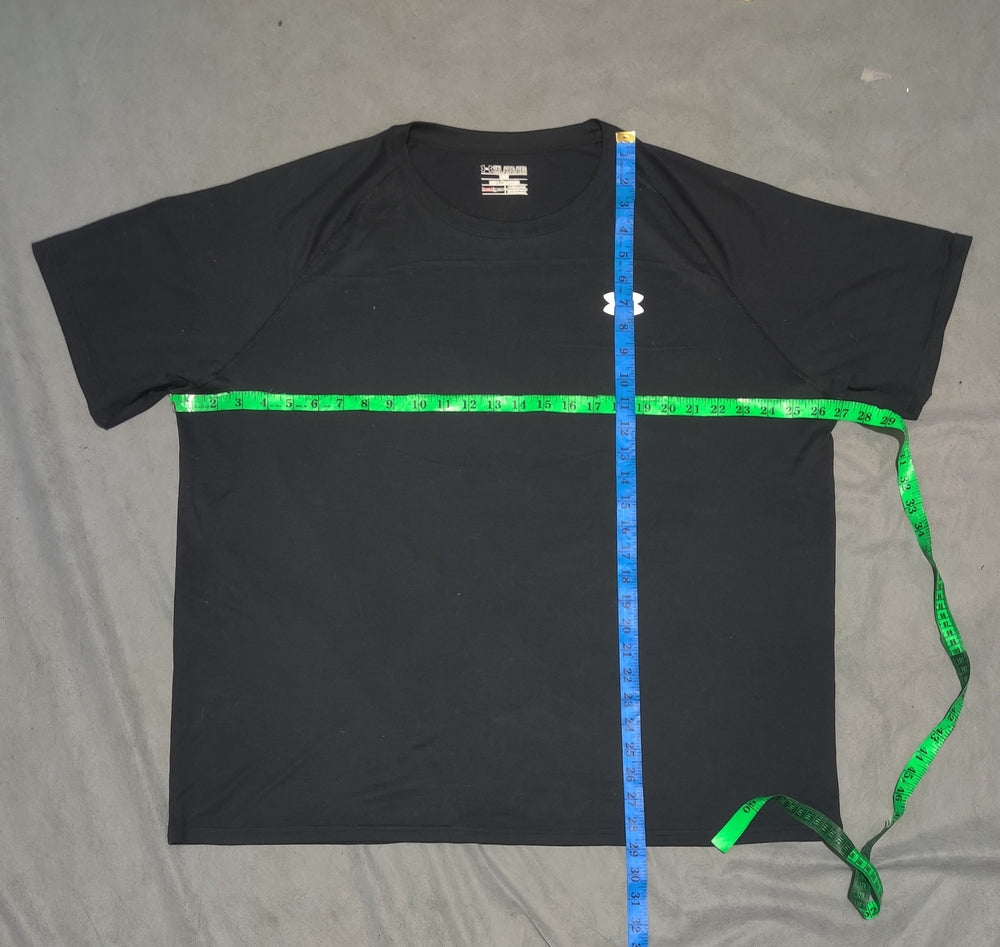 Under Armour Men Sport Black T Shirt 2XL