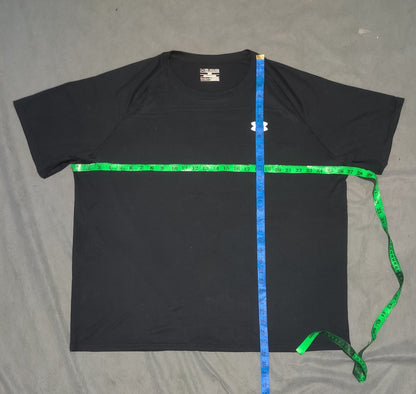 Under Armour Men Sport Black T Shirt 2XL