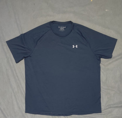 Under Armour Men Sport Blue T Shirt 2XL