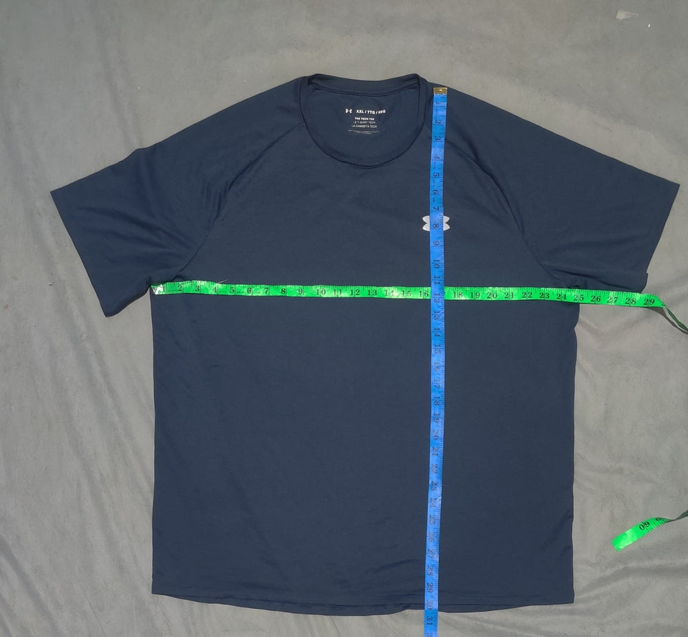 Under Armour Men Sport Blue T Shirt 2XL
