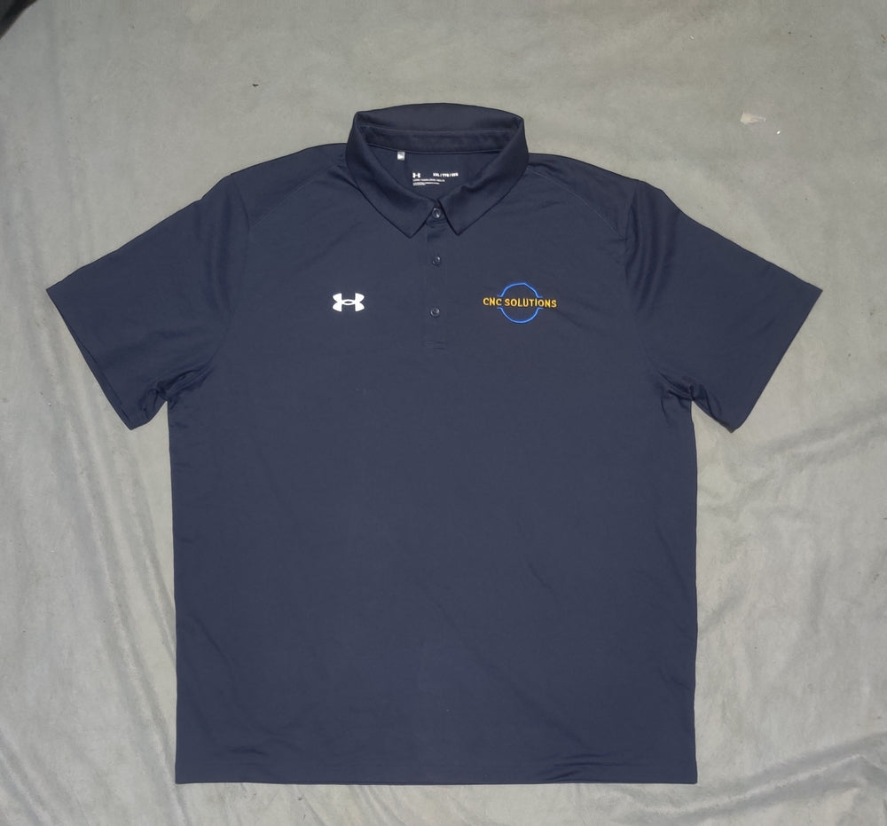 Under Armour Men Blue Sport Polo T Shirt 2XL