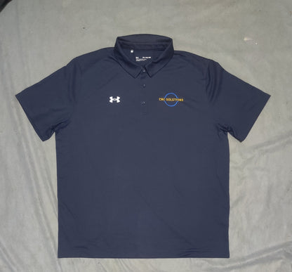 Under Armour Men Blue Sport Polo T Shirt 2XL