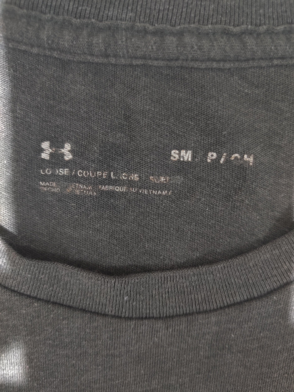 Under Armour Women Sport Gray T Shirt S