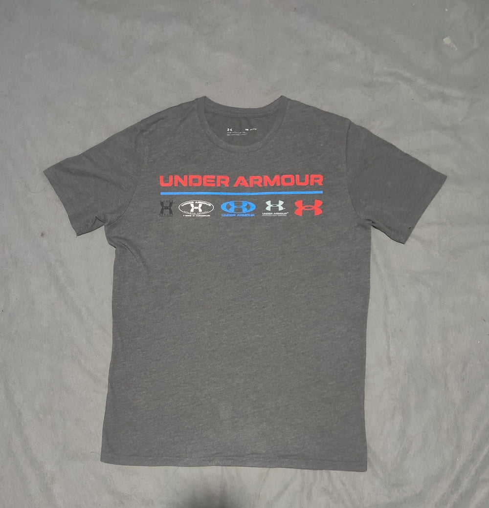 Under Armour Women Sport Gray T Shirt S
