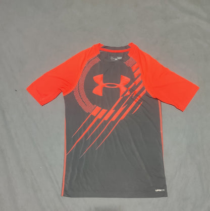 Under Armour Women Sport Orange T Shirt L
