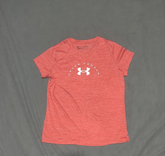 Under Armour Women Sport Orange T Shirt XS