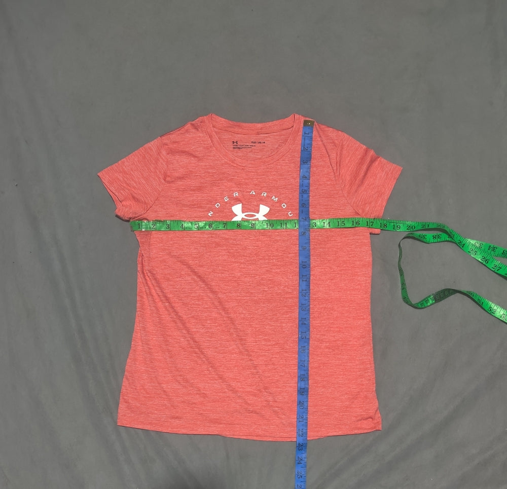 Under Armour Women Sport Orange T Shirt XS