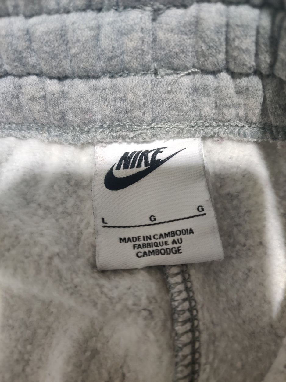 Nike Men Cotton Gray Trouser L